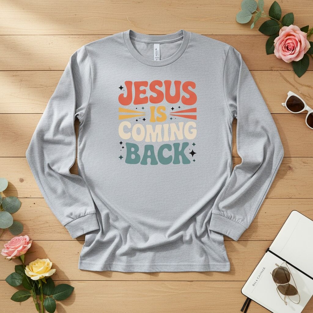 Jesus Is Coming Back Long Sleeve Tee