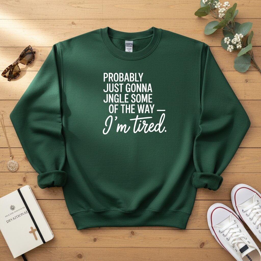 Probably just gonna jingle some of the way Crewneck Sweatshirt