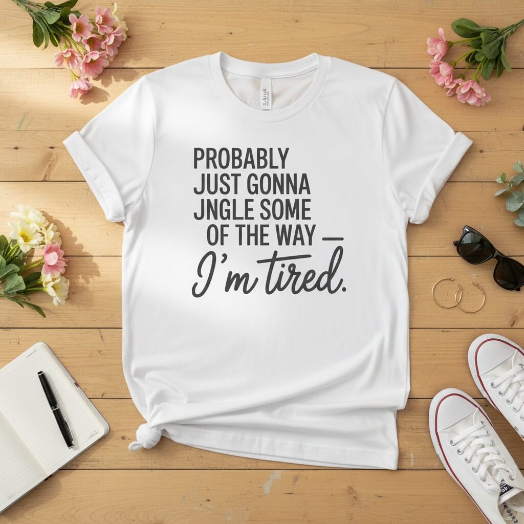 Probably just gonna jingle some of the way T-shirt
