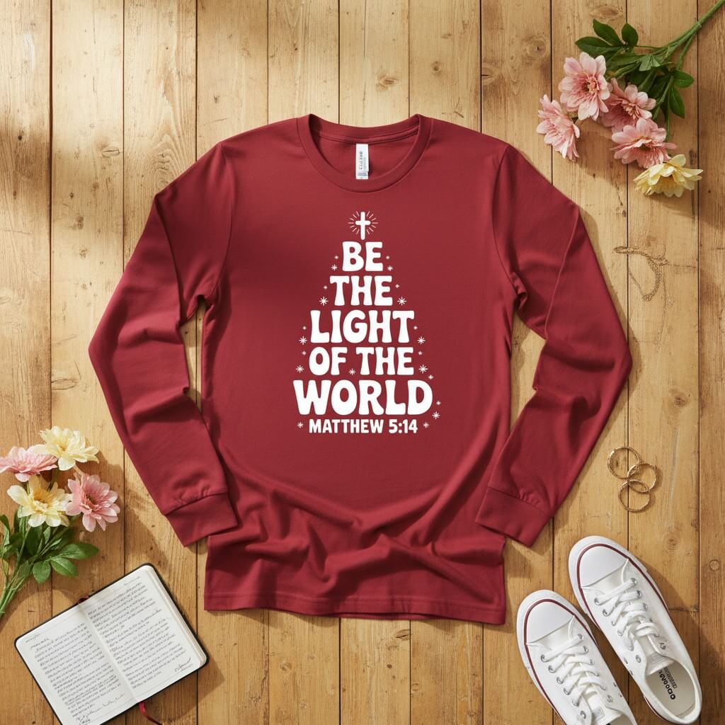 Be The Light of the World Long Sleeve Tee