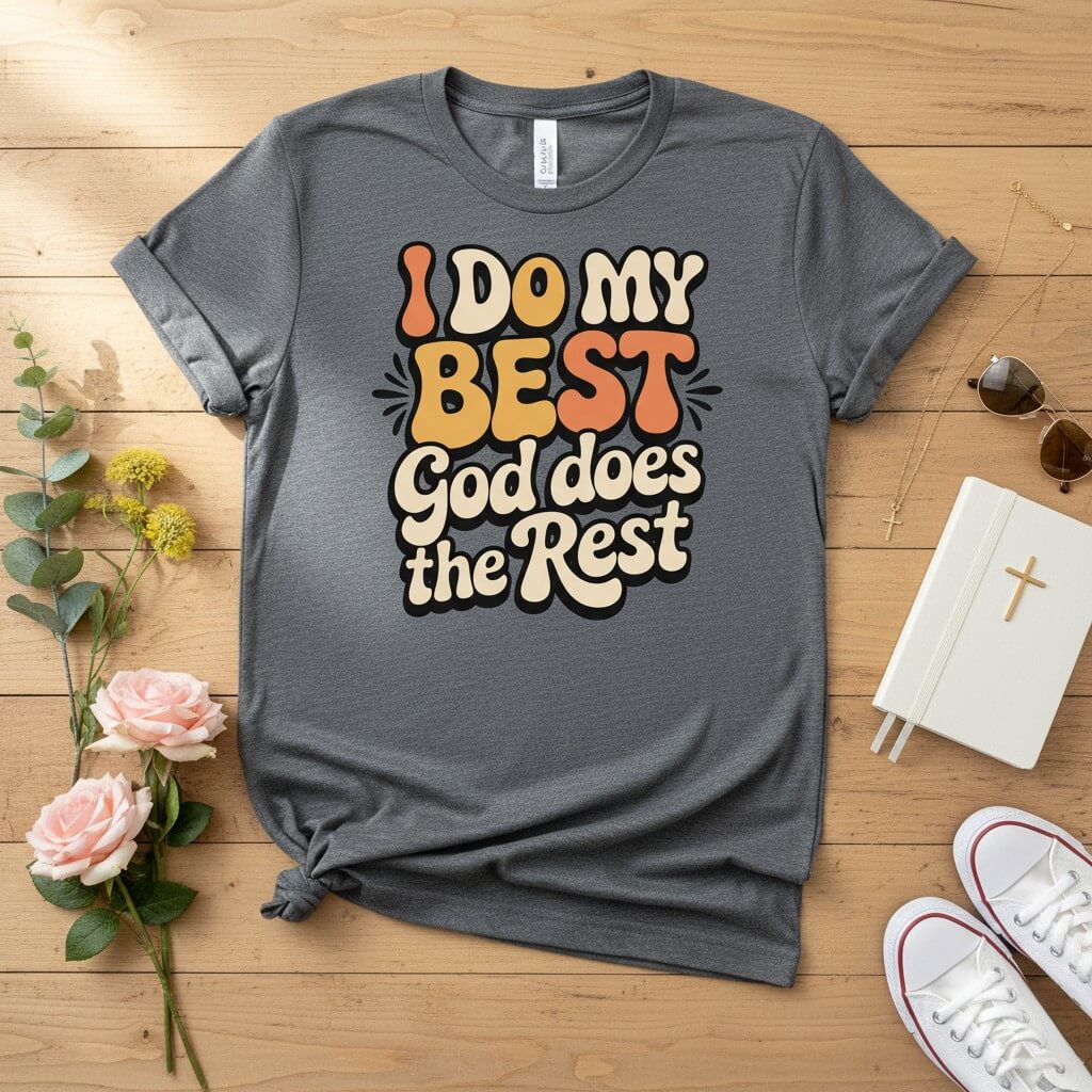 I do my best god does the rest T-shirt