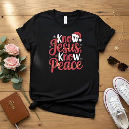 Know Jesus, Know Peace T-shirt