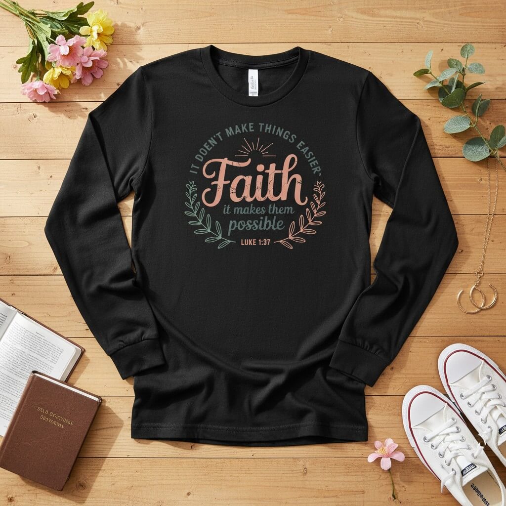 It doesn’t make things easier Long Sleeve Tee