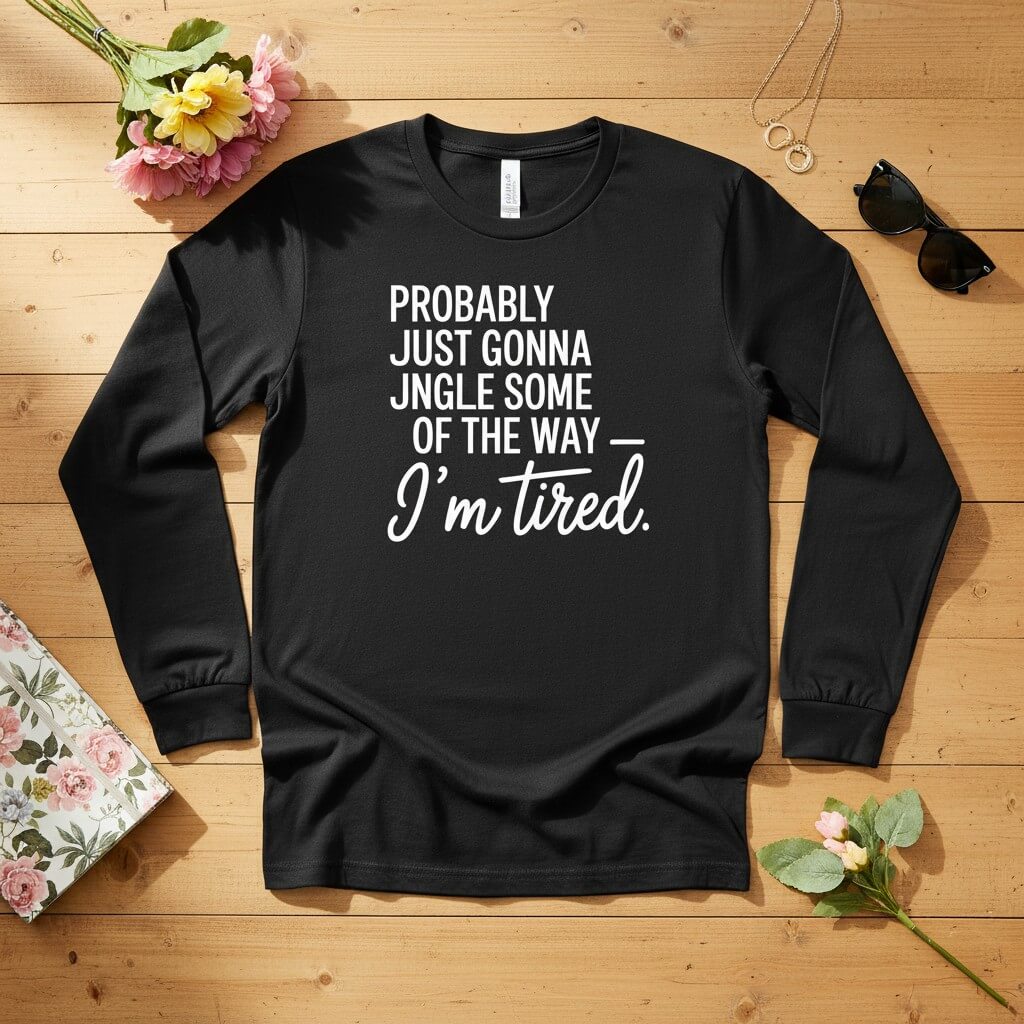 Probably just gonna jingle some of the way Long Sleeve Tee