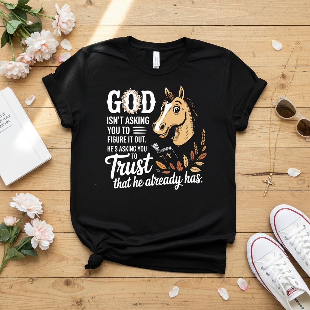 God isn’t asking you to figure it out T-shirt