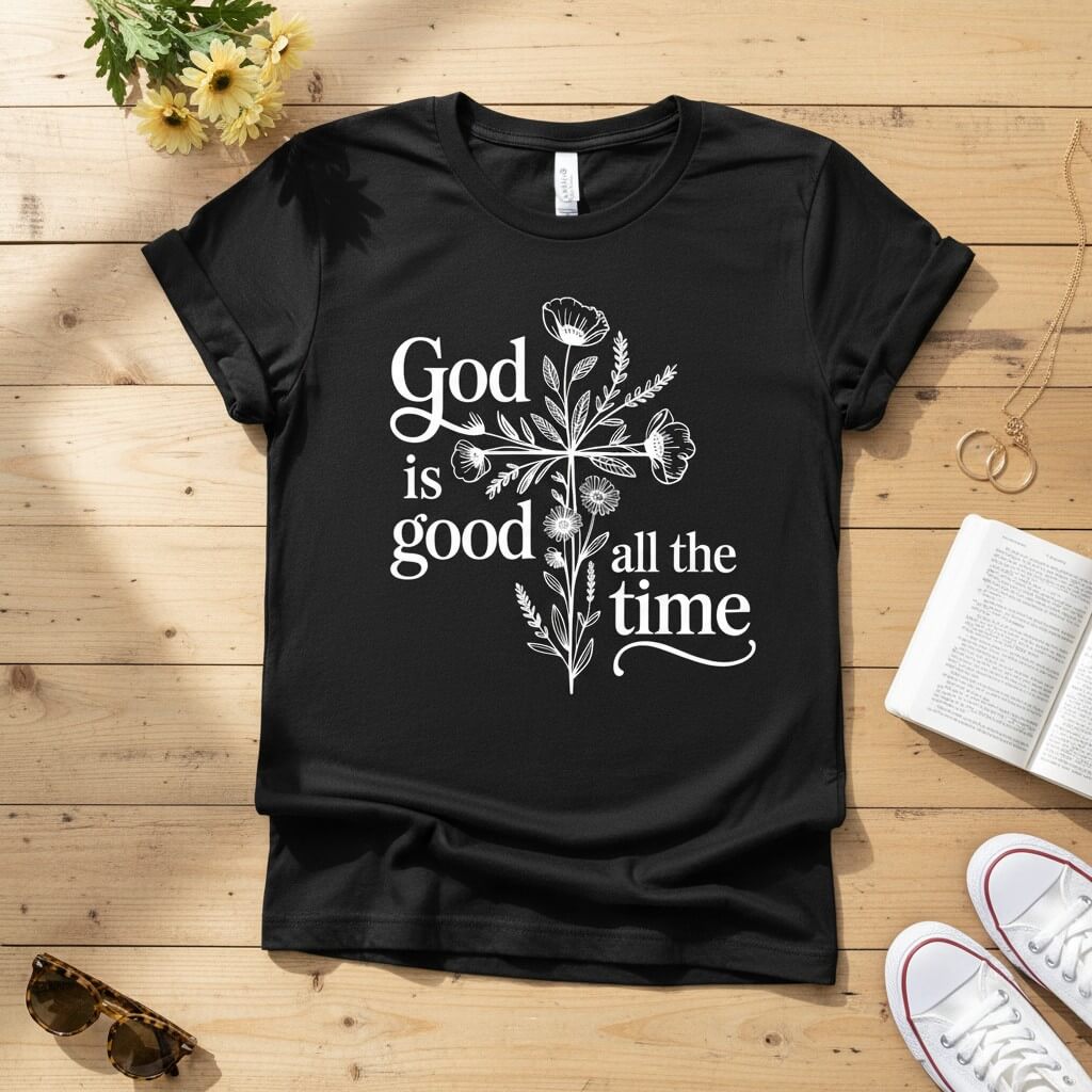 God is good all the time T-shirt 2