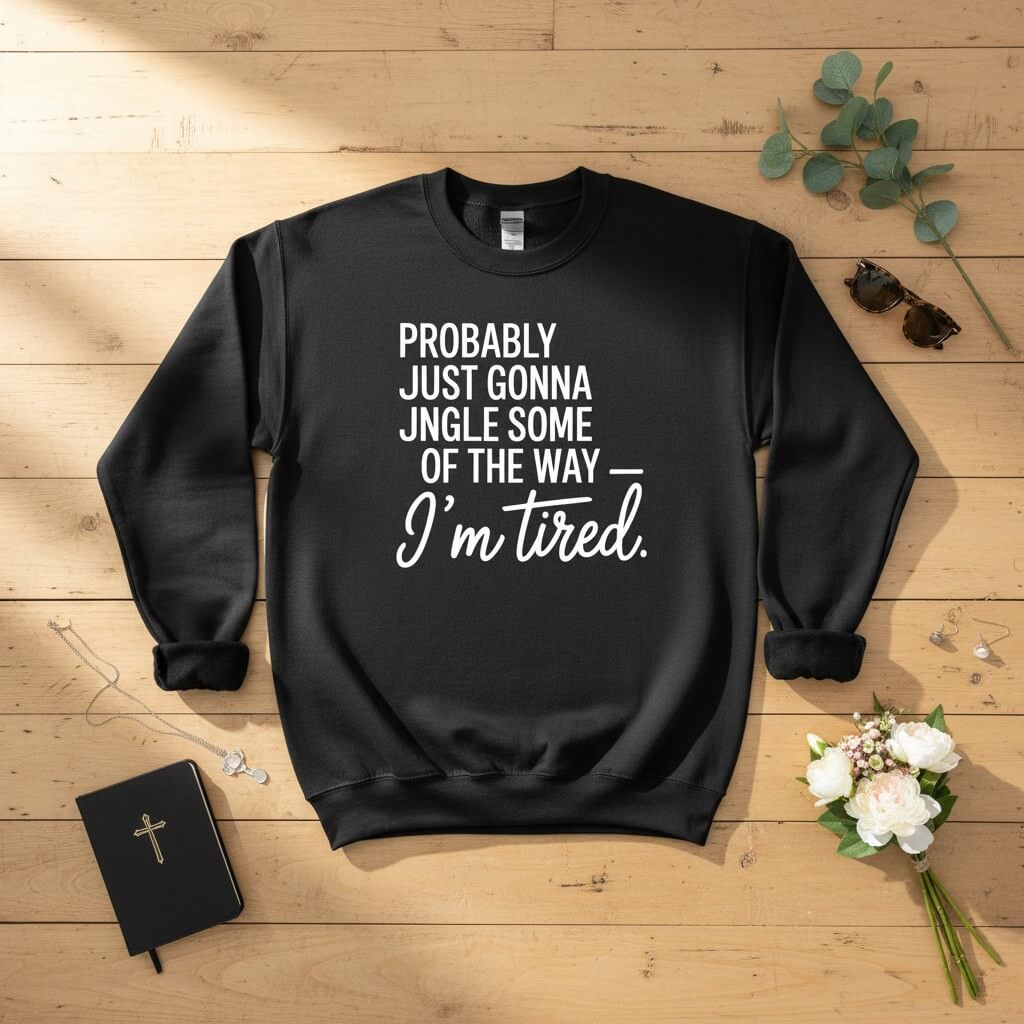 Probably just gonna jingle some of the way Crewneck Sweatshirt