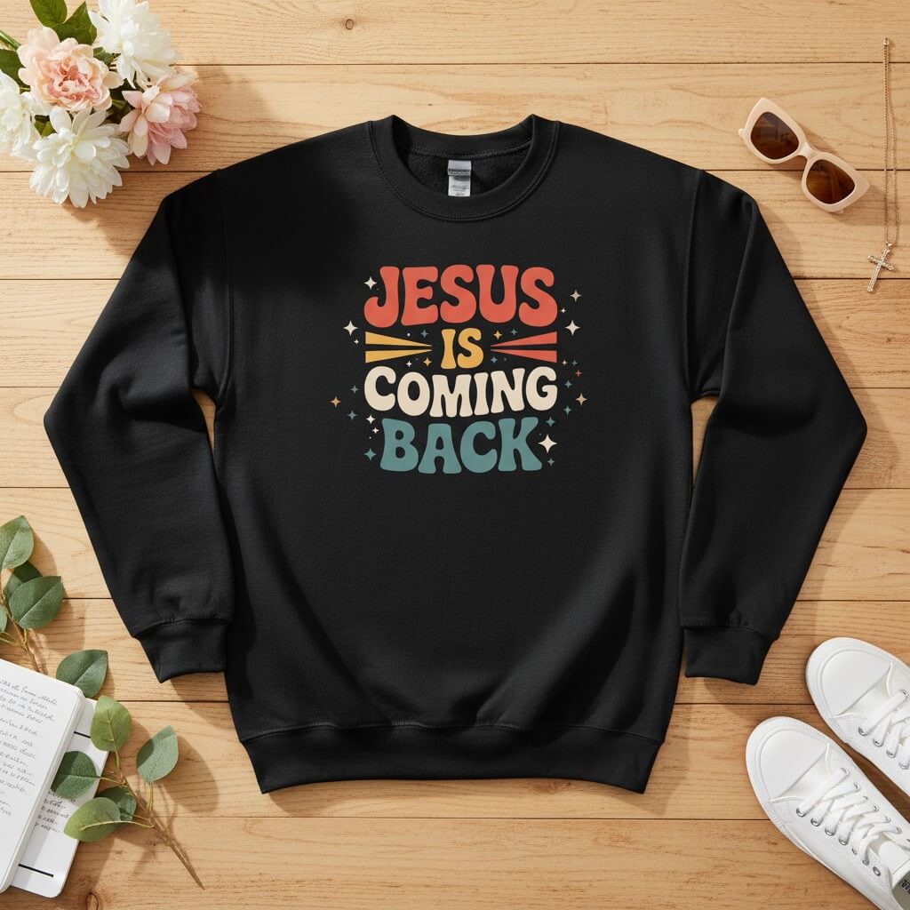 Jesus Is Coming Back Crewneck Sweatshirt