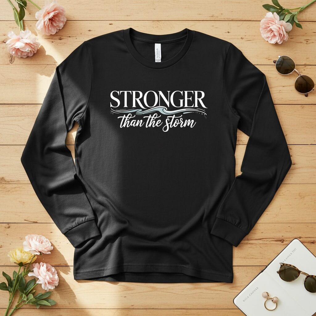 Stronger than the storm Long Sleeve Tee