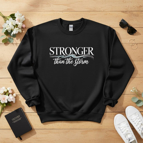 Stronger than the storm Crewneck Sweatshirt