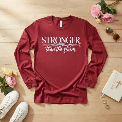 Stronger than the storm Long Sleeve Tee