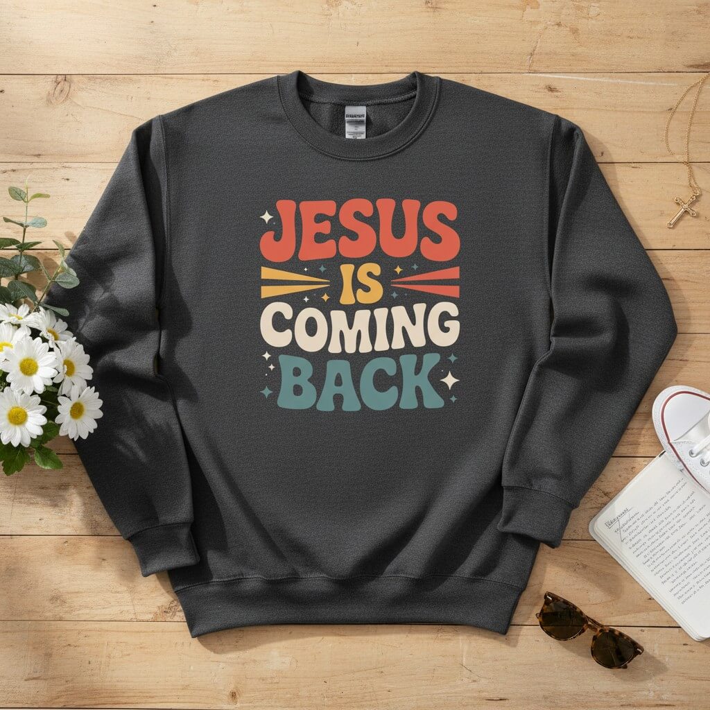 Jesus Is Coming Back Crewneck Sweatshirt