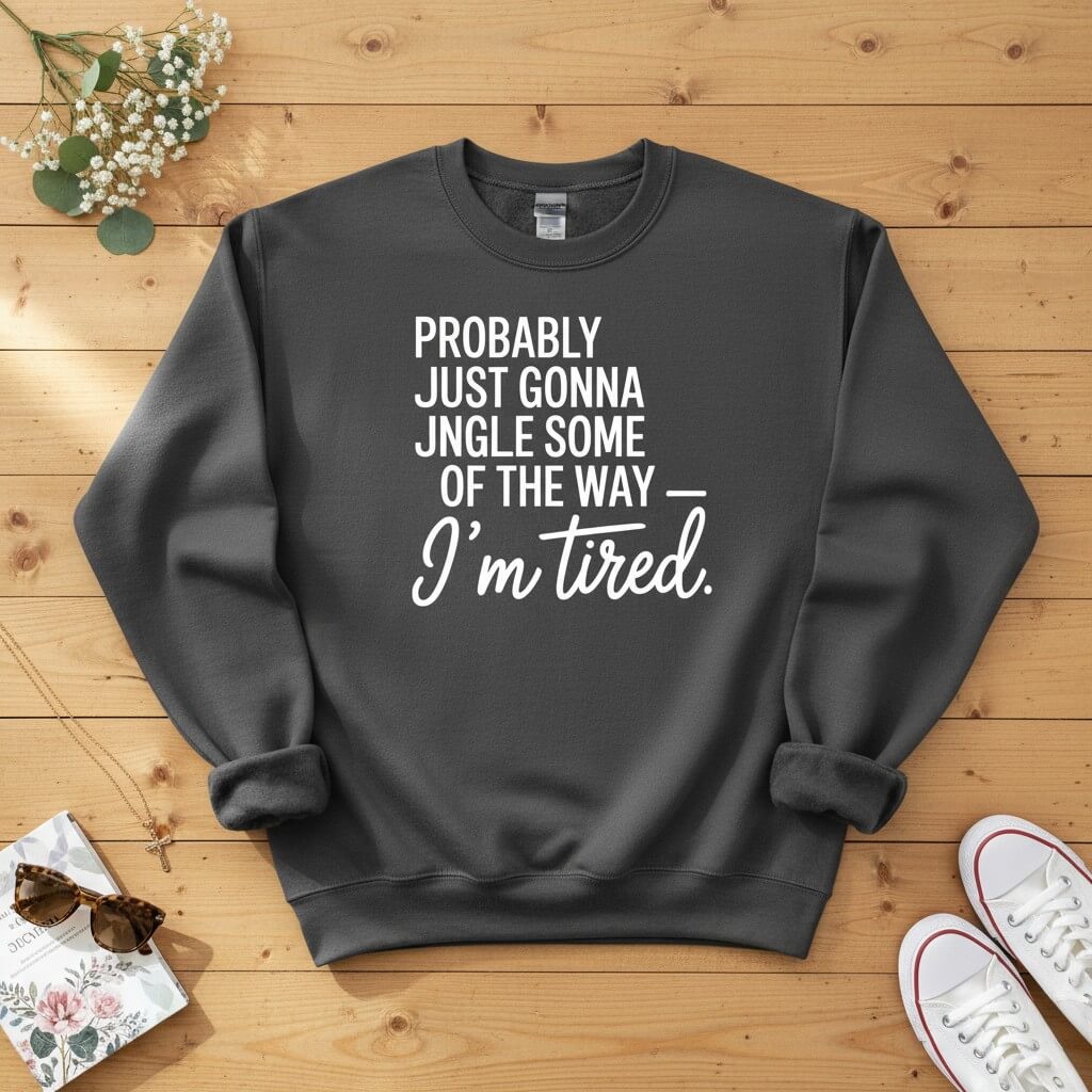 Probably just gonna jingle some of the way Crewneck Sweatshirt