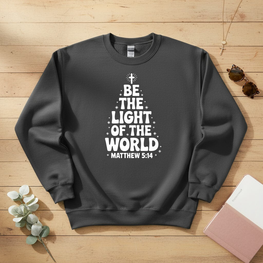 Be the light of the world Crewneck Sweatshirt