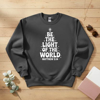 Be the light of the world Crewneck Sweatshirt