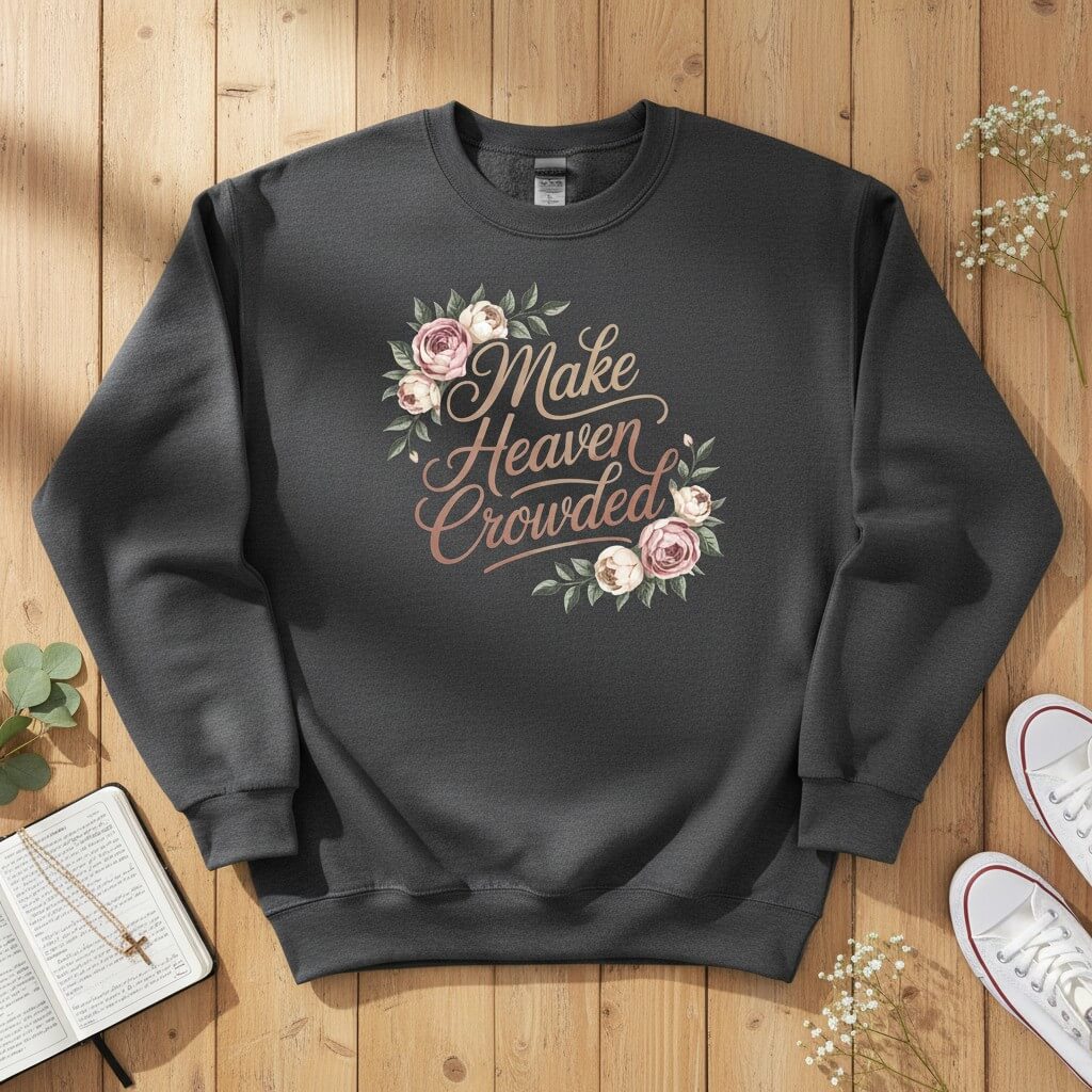 Make heaven crowded Crewneck Sweatshirt