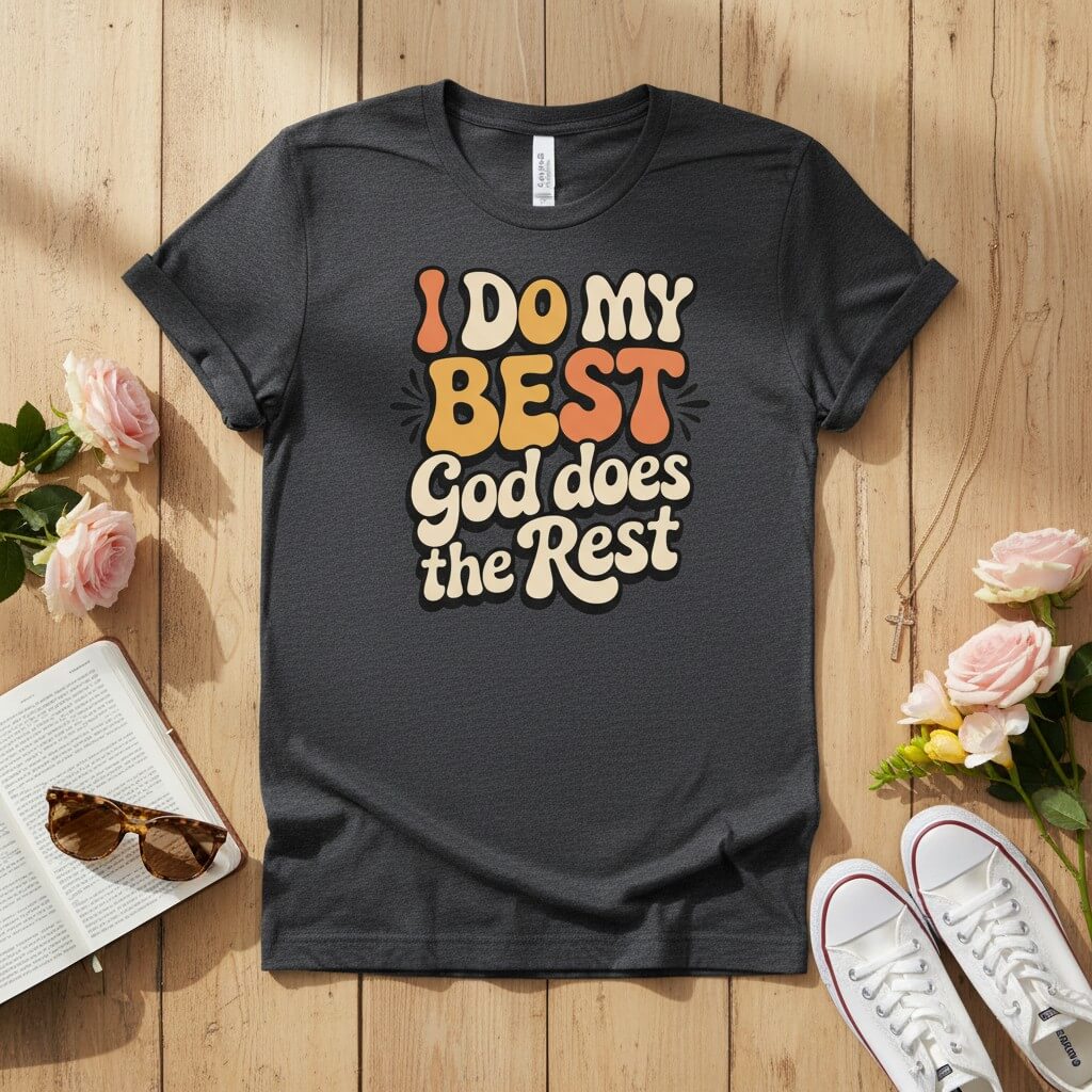I do my best god does the rest T-shirt
