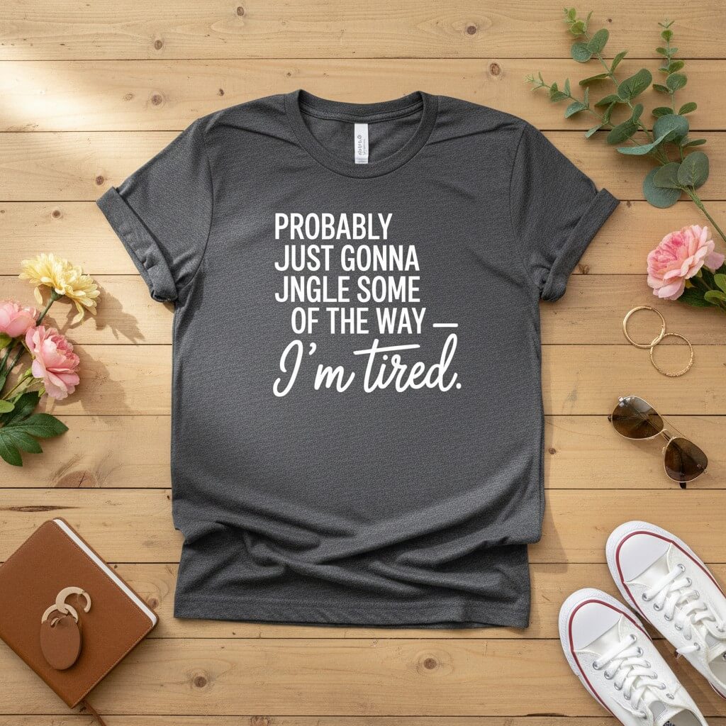 Probably just gonna jingle some of the way T-shirt