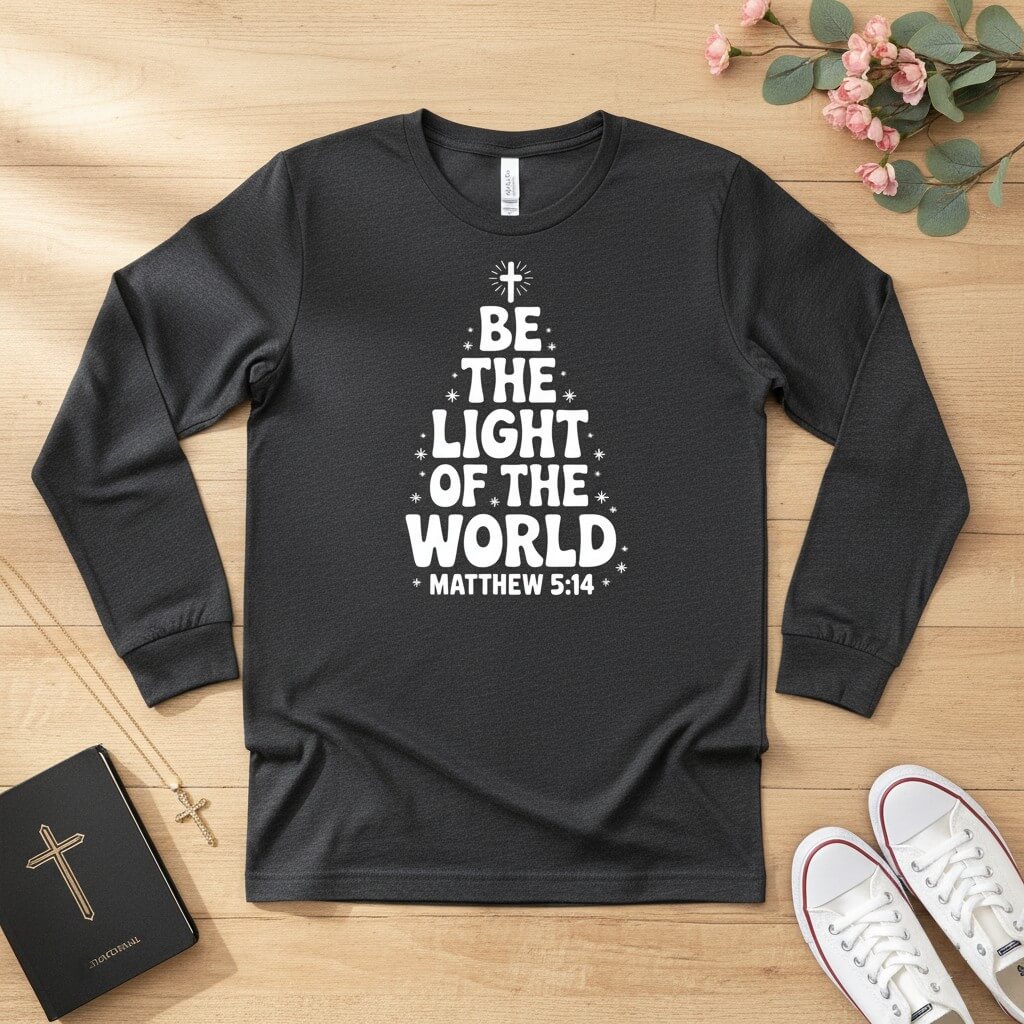 Be The Light of the World Long Sleeve Tee
