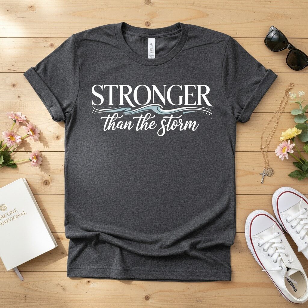 Stronger than the storm T-shirt