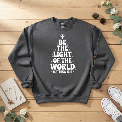Be the light of the world Crewneck Sweatshirt