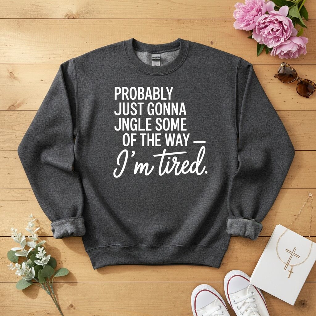 Probably just gonna jingle some of the way Crewneck Sweatshirt