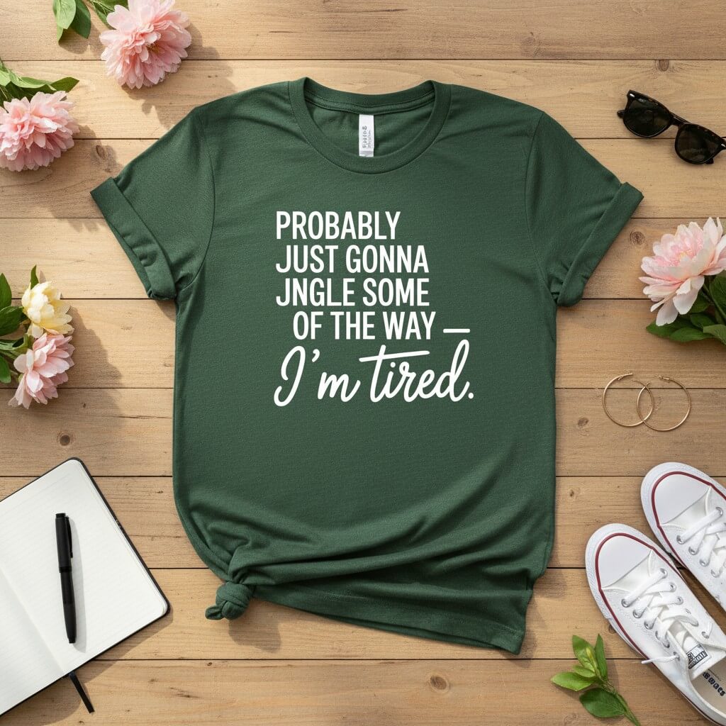 Probably just gonna jingle some of the way T-shirt