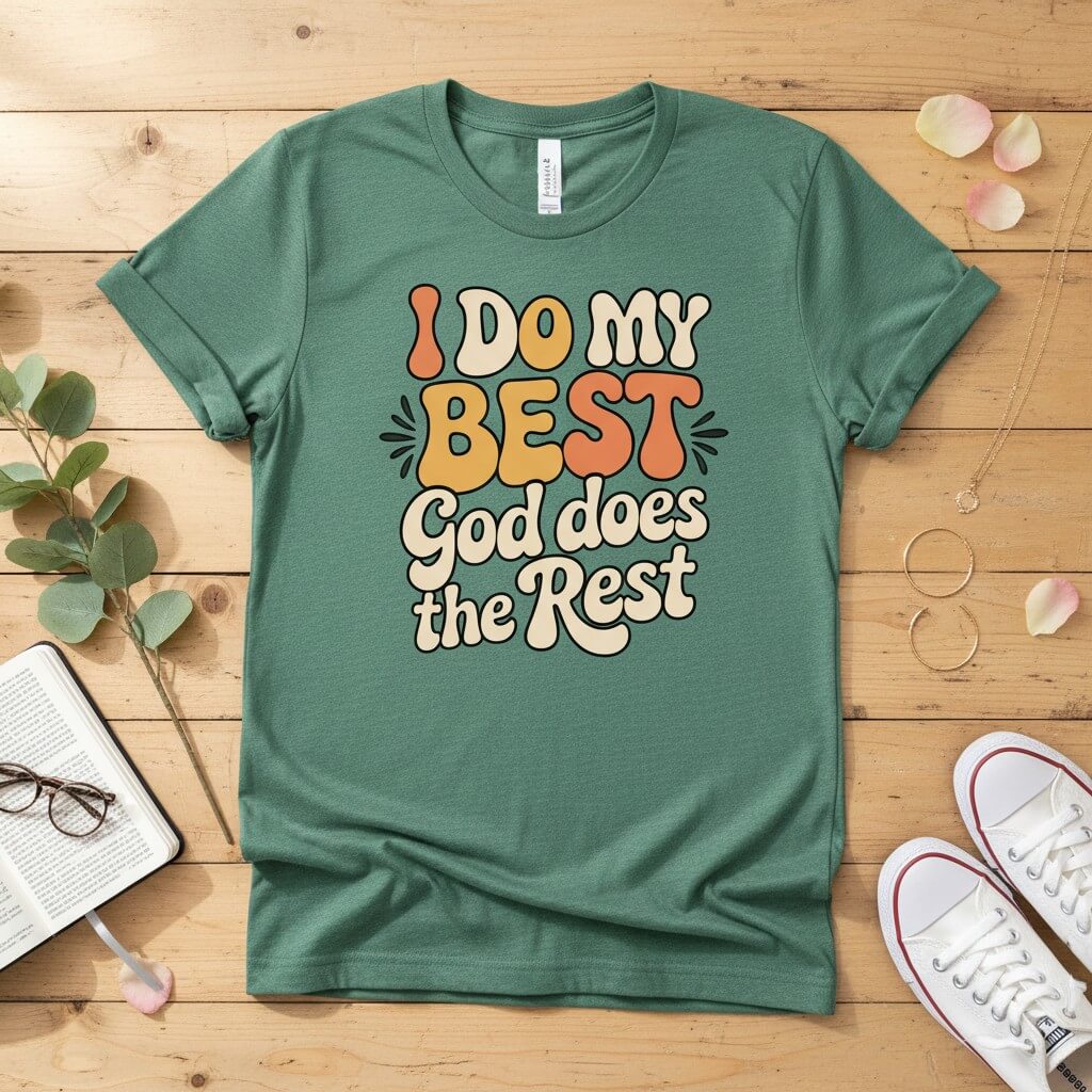I do my best god does the rest T-shirt