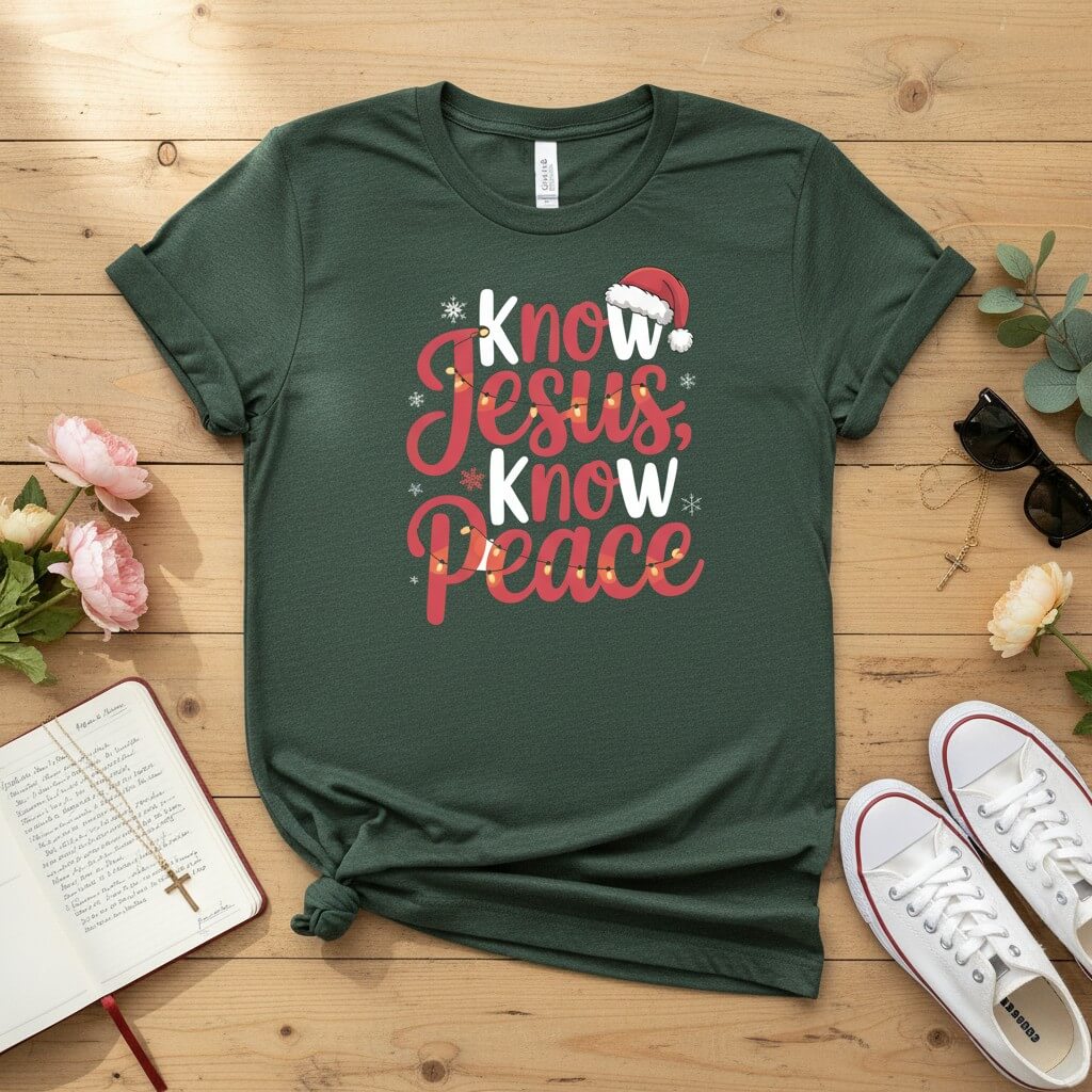 Know Jesus, Know Peace T-shirt