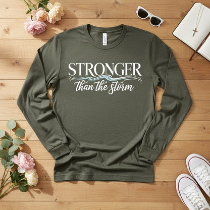Stronger than the storm Long Sleeve Tee