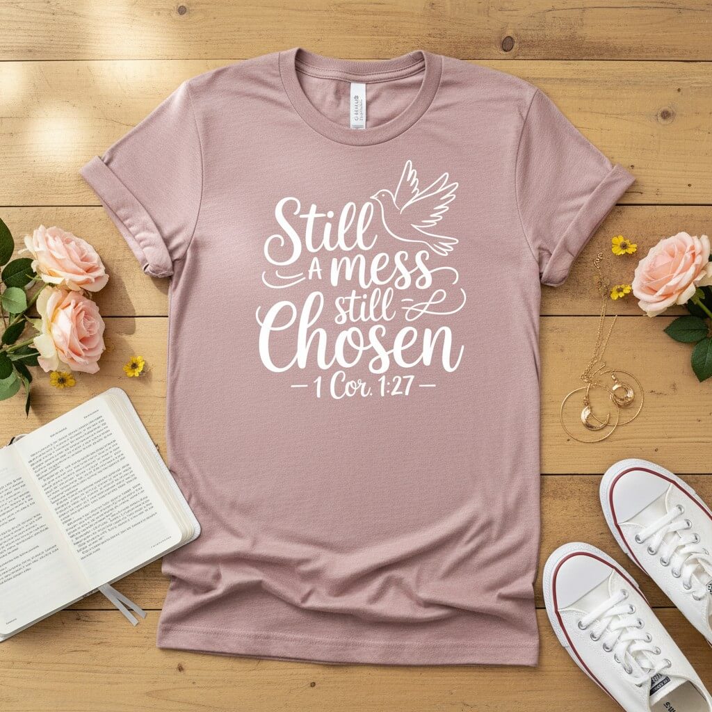 Still a mess still chosen T-shirt