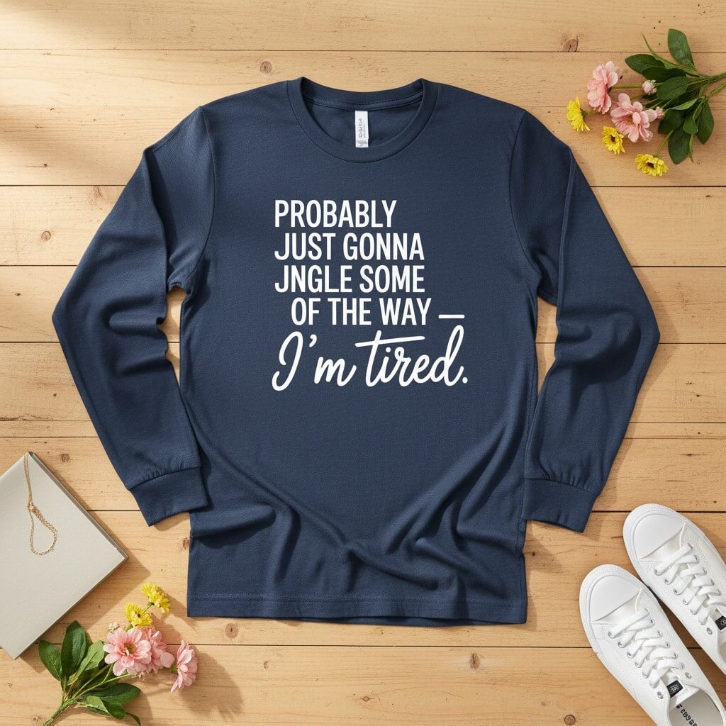 Probably just gonna jingle some of the way Long Sleeve Tee