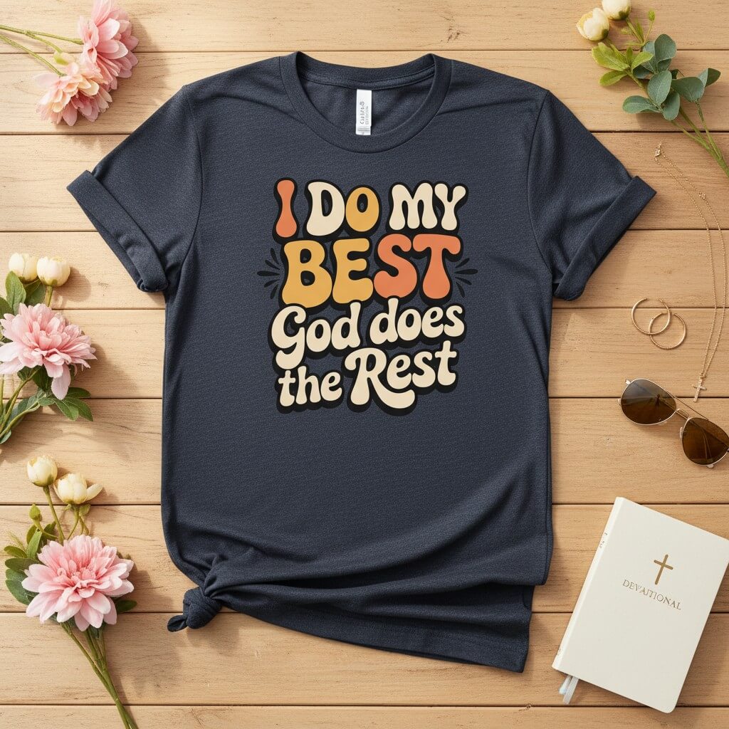 I do my best god does the rest T-shirt