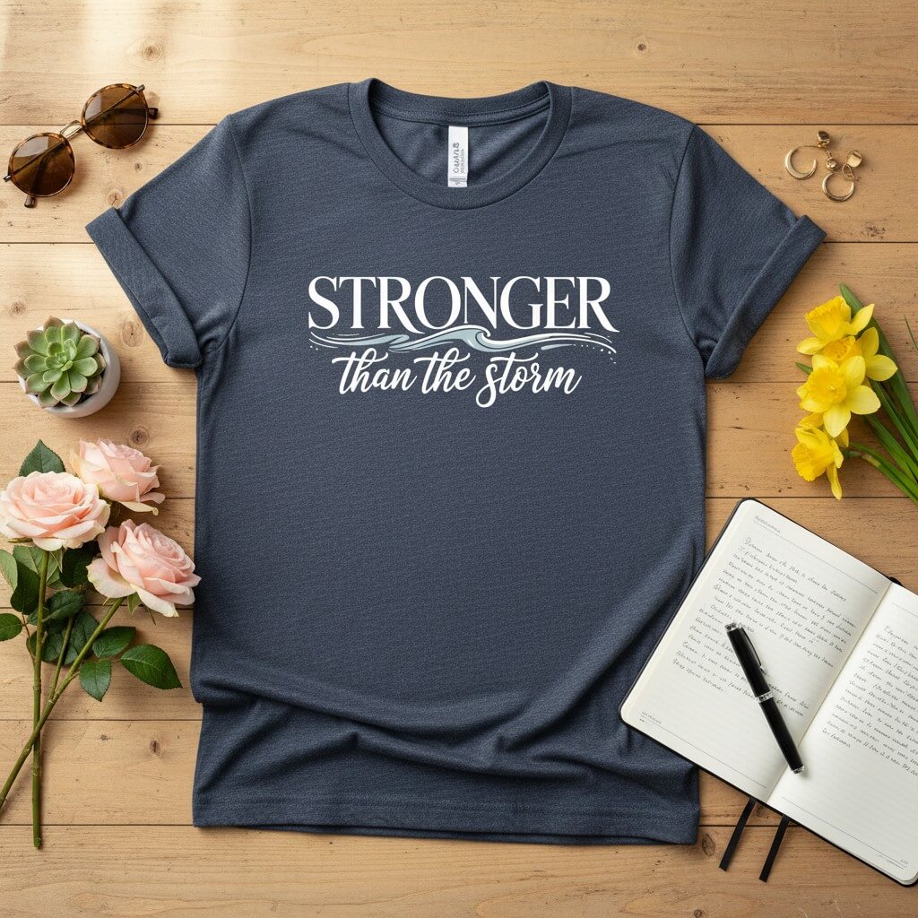 Stronger than the storm T-shirt