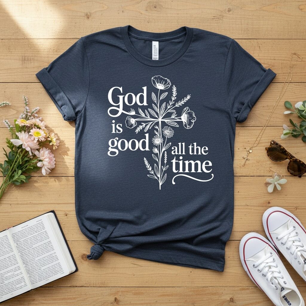 God is good all the time T-shirt 2