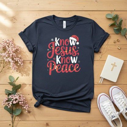 Know Jesus, Know Peace T-shirt