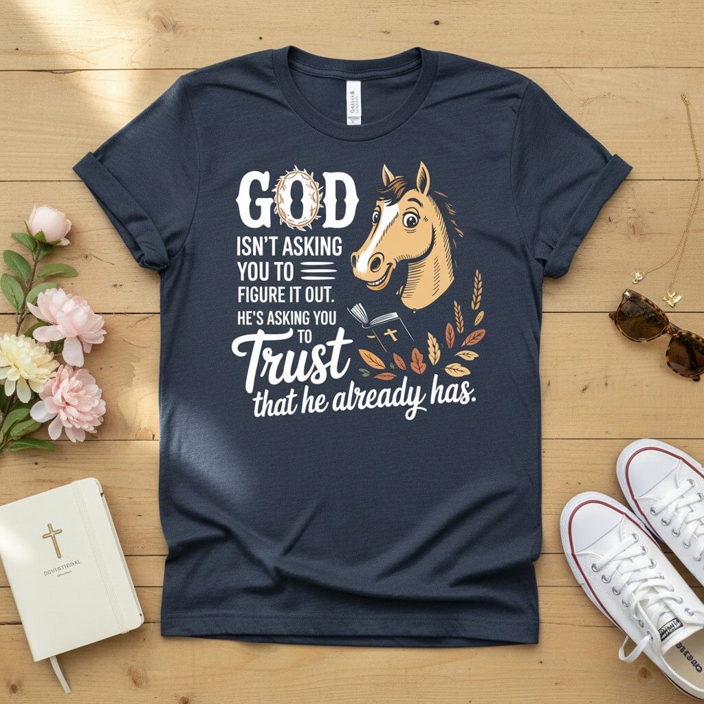 God isn’t asking you to figure it out T-shirt