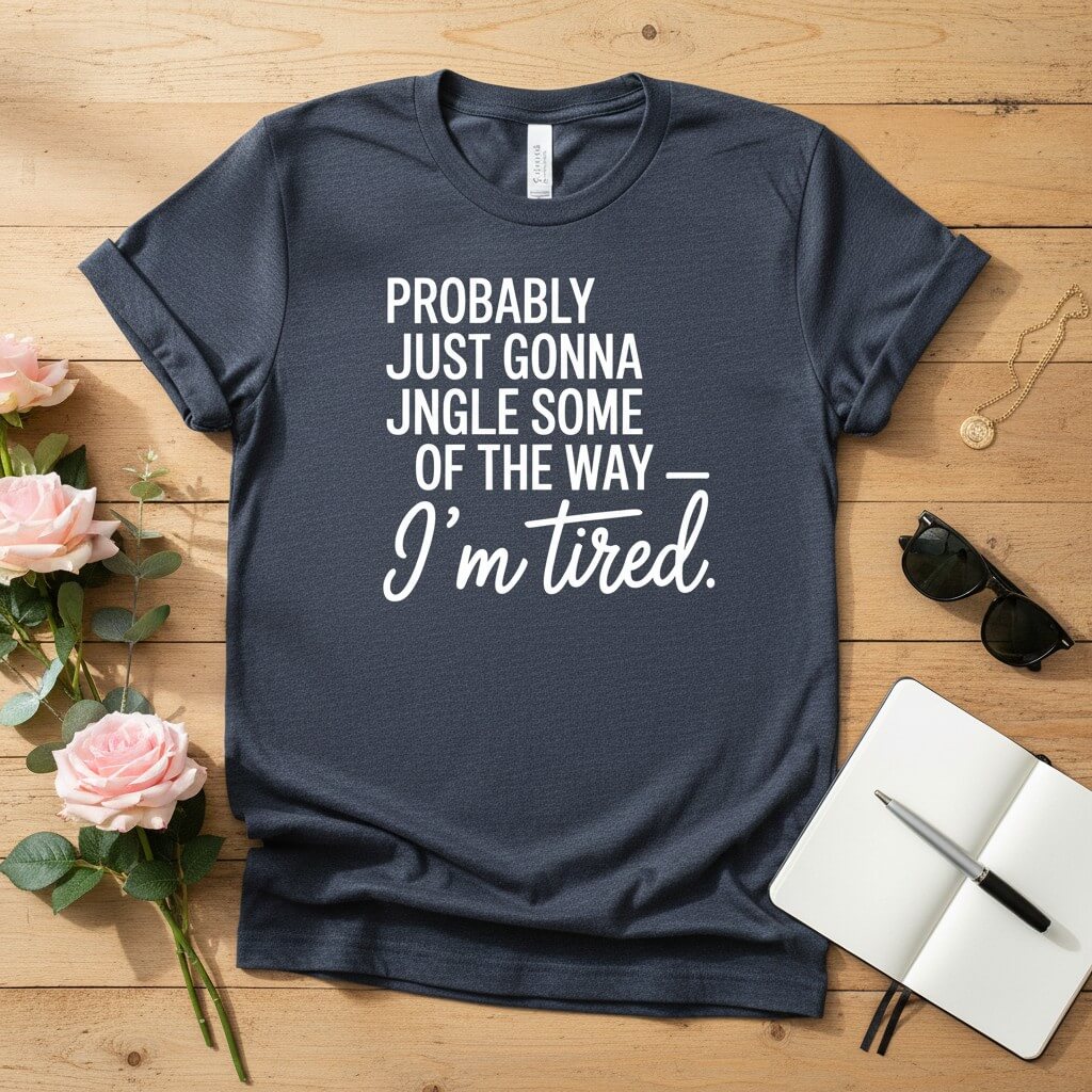 Probably just gonna jingle some of the way T-shirt