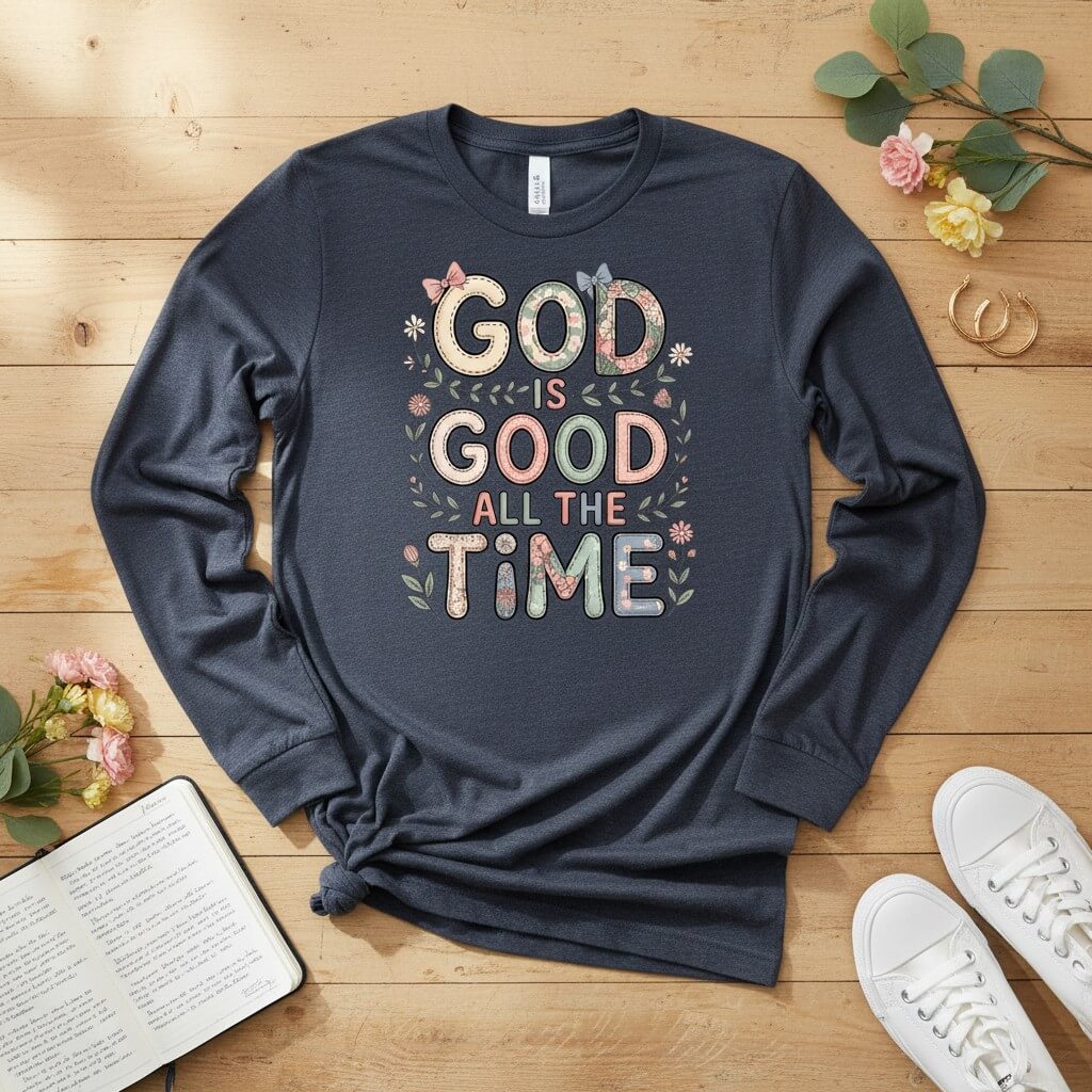God is good all the time Long Sleeve Tee
