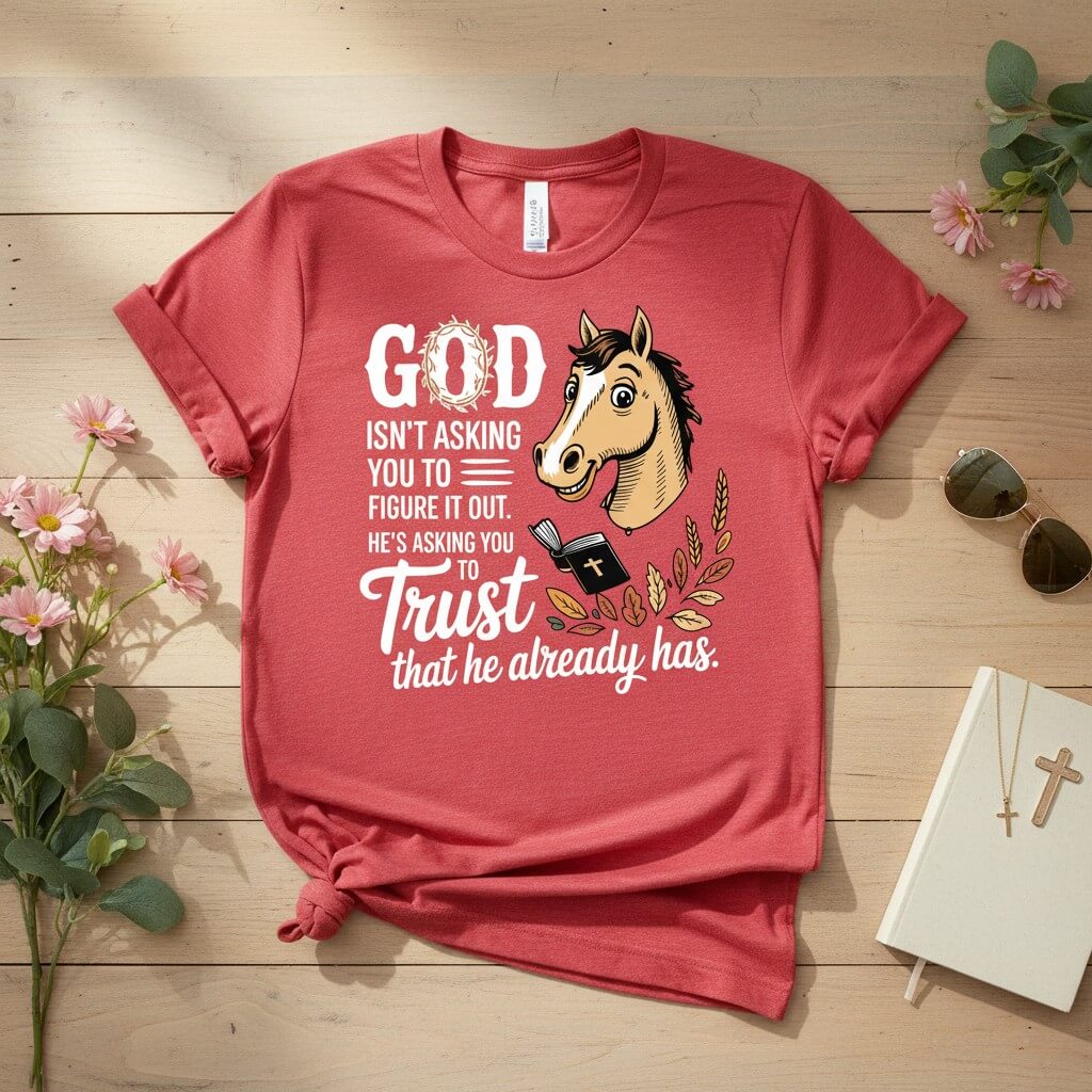 God isn’t asking you to figure it out T-shirt