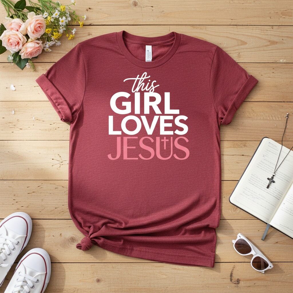 This Girl Loves Jesus T-shirt