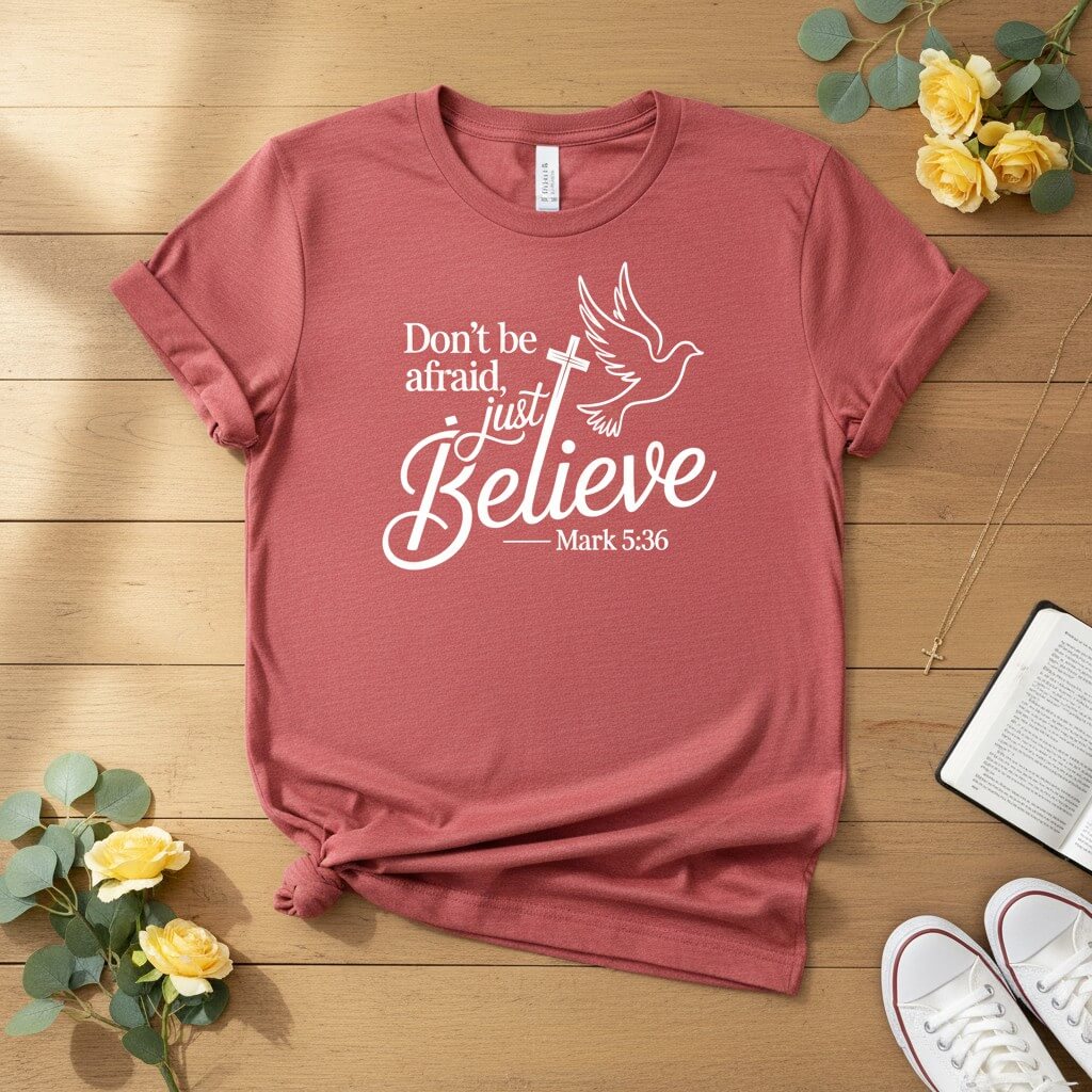 Don’t be afraid, just believe T-shirt