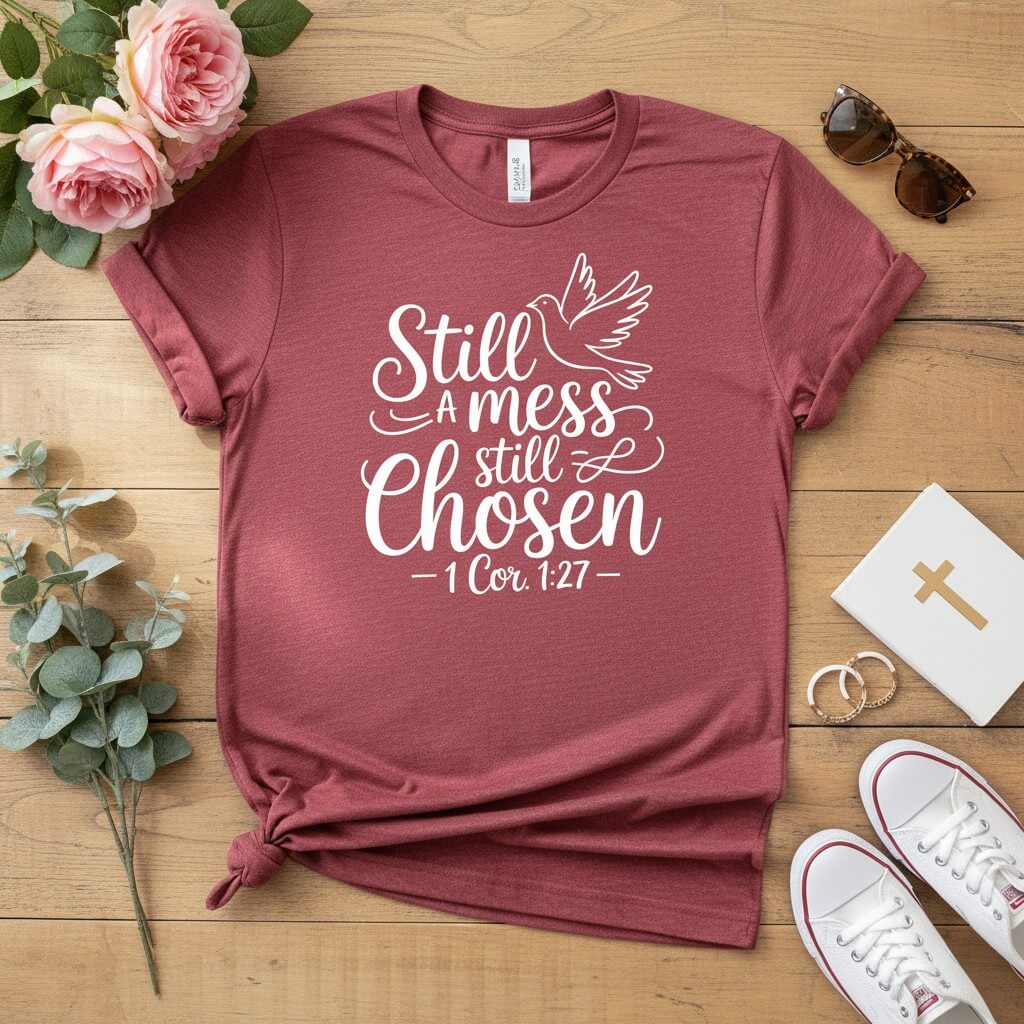 Still a mess still chosen T-shirt