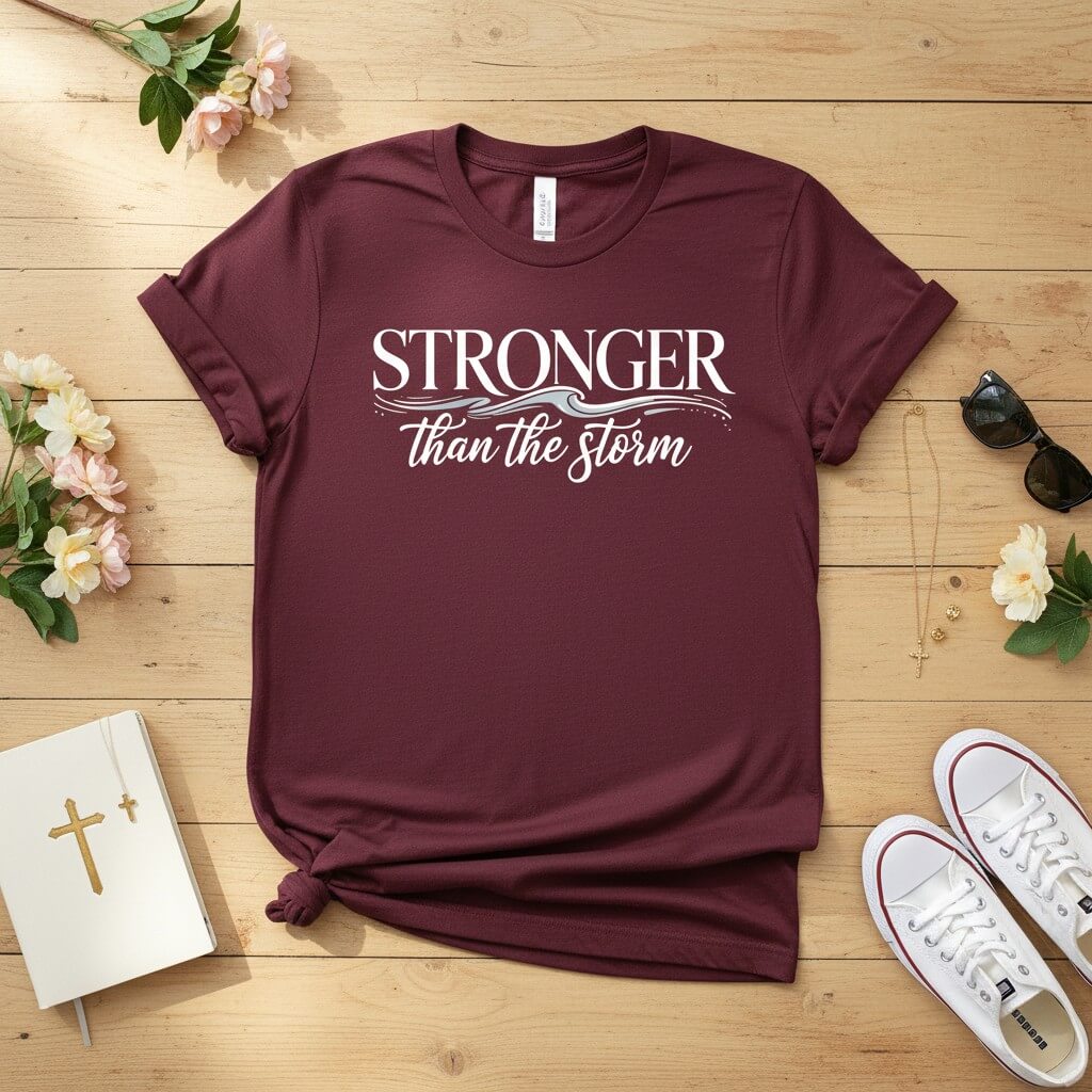 Stronger than the storm T-shirt