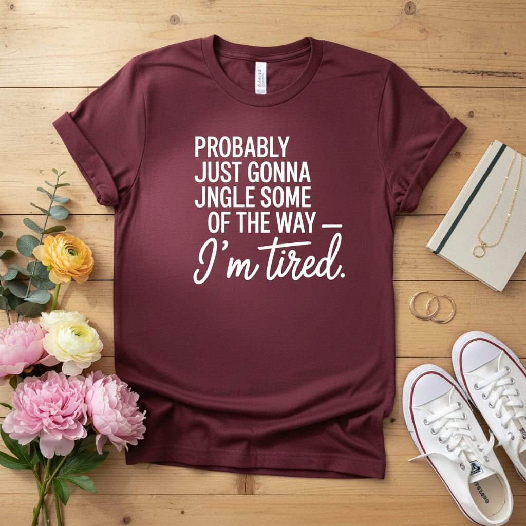 Probably just gonna jingle some of the way T-shirt