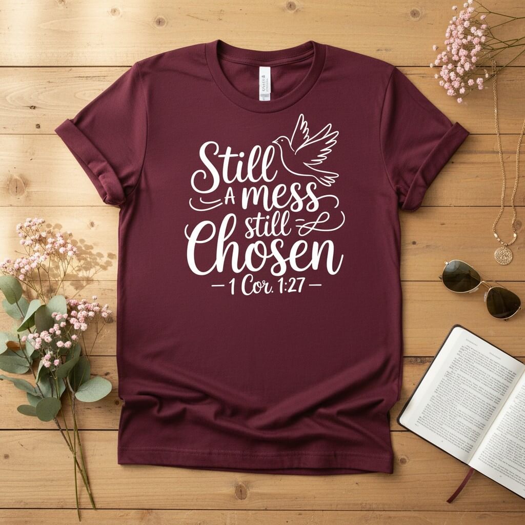 Still a mess still chosen T-shirt
