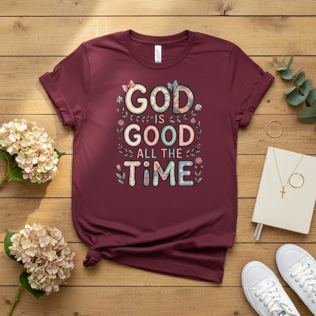 God is good all the time T-shirt