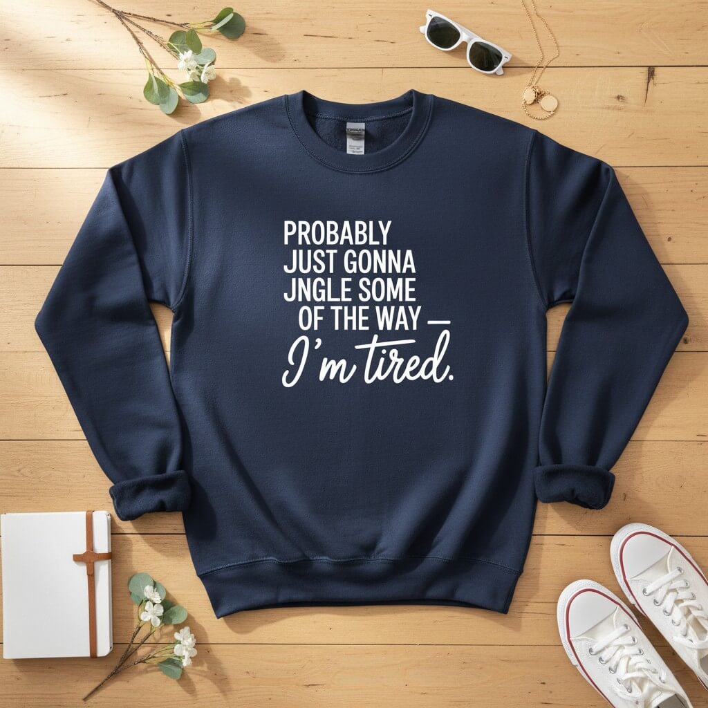 Probably just gonna jingle some of the way Crewneck Sweatshirt
