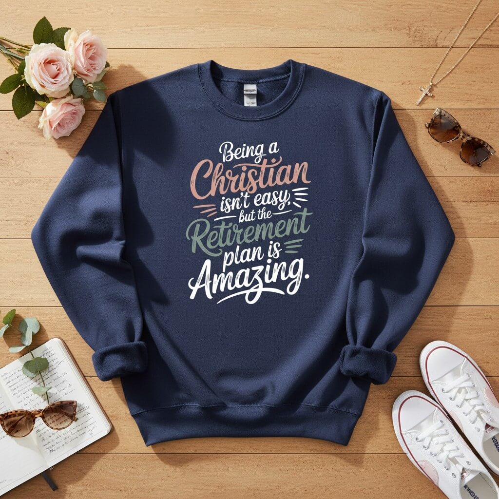 Being a Christian isn’t easy Crewneck Sweatshirt