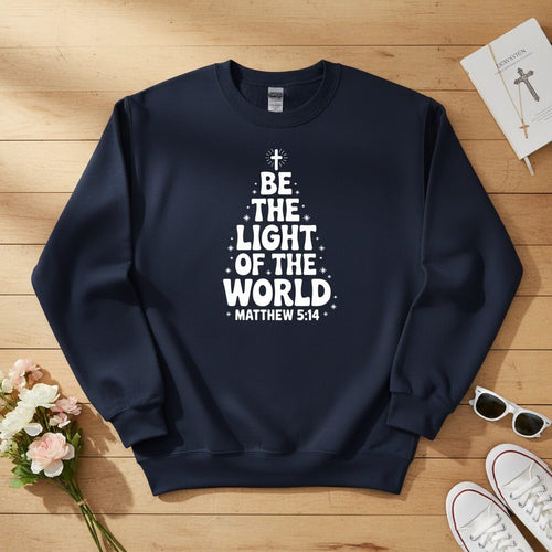 Be the light of the world Crewneck Sweatshirt